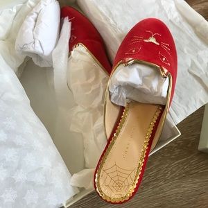 Charlotte Olympia Kitty Slipper - Never Worn